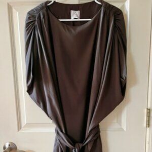 SUZI CHIN FOR MAGGY BOUTIQUE: WOMENS HIGHER-END SILK FASHION DRESS-SIZE 4